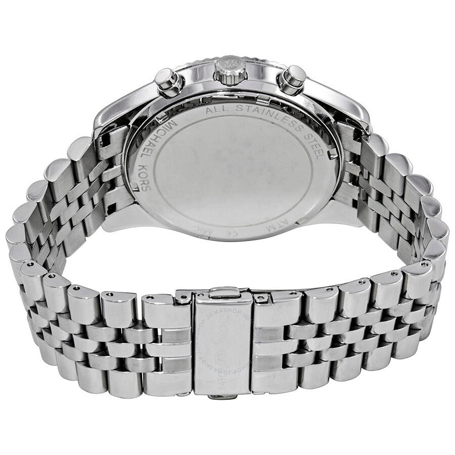  Shop Authentic Michael Kors Lexington Chronograph Blue Dial Silver Steel Strap Watch for Men - MK8280 - Luxxuri