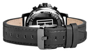  Shop Authentic Tommy Hilfiger London Chronograph Grey Dial Black Leather Strap Watch for Men - 1791533 - Luxxuri