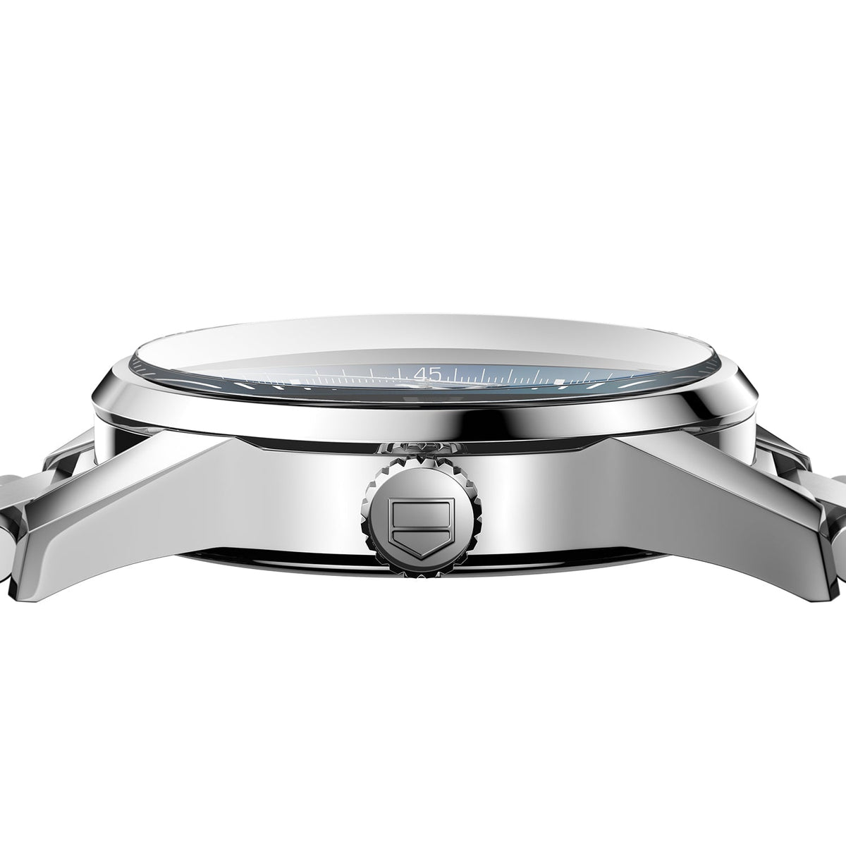  Shop Authentic Tag Heuer Carrera Automatic Blue Dial Silver Steel Strap Watch for Men - WAR201E.BA0723 - Luxxuri