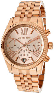  Shop Authentic Michael Kors Lexington Rose Gold Dial Rose Gold Steel Strap Watch for Women - MK5569 - Luxxuri