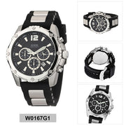  Shop Authentic Guess Intrepid Chronograph Black Dial Two Tone Steel Strap Watch for Men - W0167G1 - Luxxuri