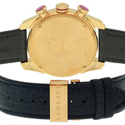  Shop Authentic Versace V-Ray Blue Chronograph Blue Dial Blue Leather Strap Watch for Men - VDB030014 - Luxxuri