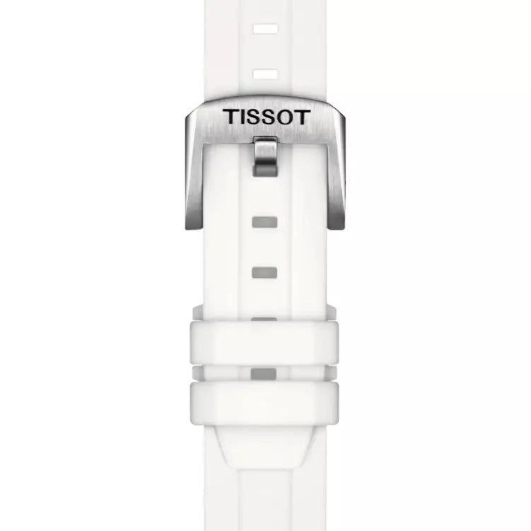  Shop Authentic Tissot Seastar 1000 Mother of Pearl White Dial White Rubber Strap Watch for Women - T120.210.17.116.00 - Luxxuri