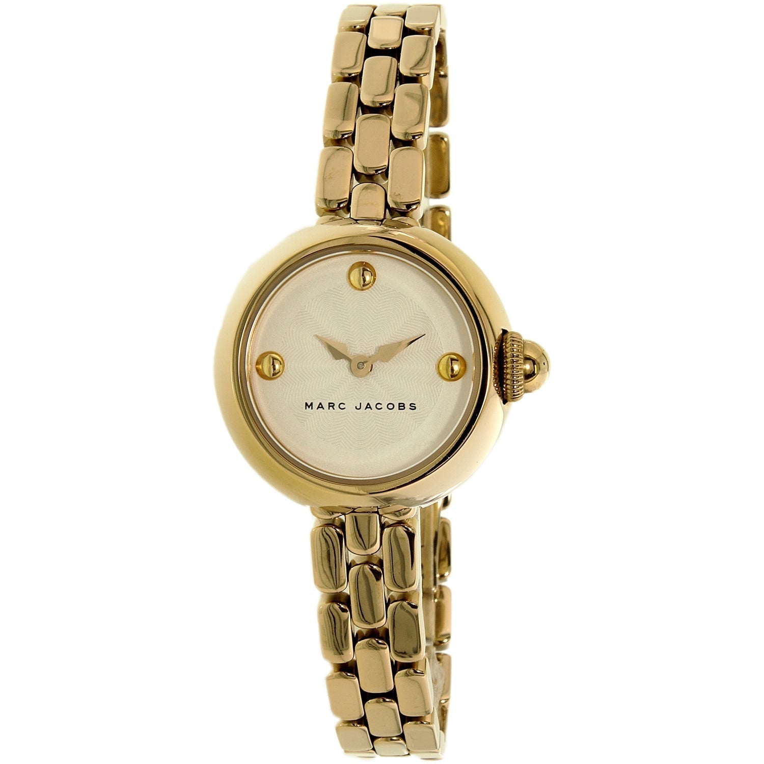  Shop Authentic Marc Jacobs Courtney White Dial Gold Steel Strap Watch for Women - MJ3457 - Luxxuri