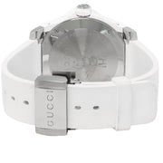  Shop Authentic Gucci Dive Quartz White Dial White Rubber Strap Watch For Men - YA136337 - Luxxuri