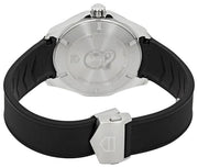  Shop Authentic Tag Heuer Aquaracer Calibre 5 Automatic Black Dial Black Rubber Strap Watch for Men - WAY201A.FT6142 - Luxxuri