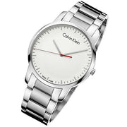  Shop Authentic Calvin Klein City Quartz White Dial Silver Steel Strap Watch for Men - K2G2G1Z6 - Luxxuri