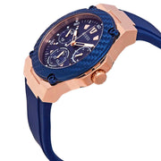  Shop Authentic Guess Zena Blue Dial Blue Silicone Strap Watch For Women - W1049L2 - Luxxuri