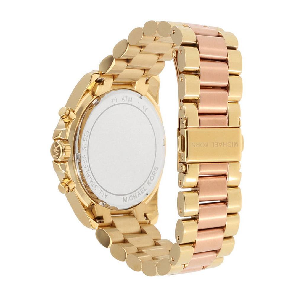  Shop Authentic Michael Kors Bradshaw Gold Dial Two Tone Steel Strap Watch for Women - MK6359 - Luxxuri
