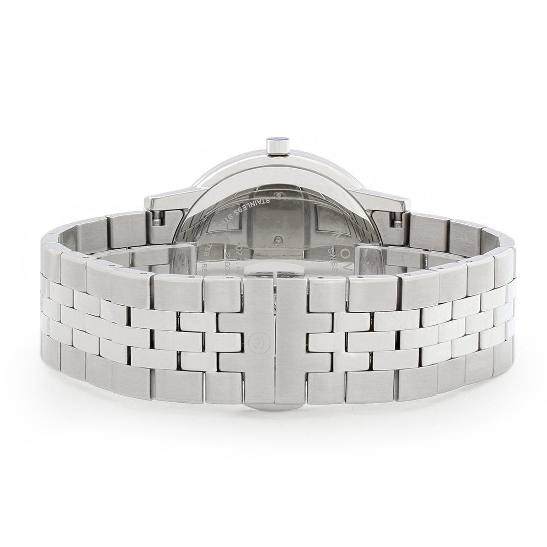  Shop Authentic Movado Museum Classic Diamonds Black Dial Silver Steel Strap Watch for Men - 0607201 - Luxxuri