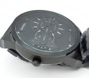 Shop Authentic Diesel Mini Daddy Dual Time Black Dial Black Stainless Steel Strap Watch For Men - DZ7316 - Luxxuri