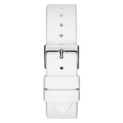  Shop Authentic Guess G Twist Quartz White Dial White Silicone Strap Watch For Women - W0911L1 - Luxxuri