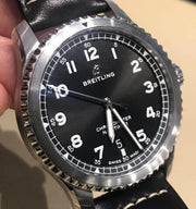  Shop Authentic Breitling Navitimer 8 Automatic 41mm Stainless Steel Black Dial Mens Watch - A17314101B1X1 - Luxxuri