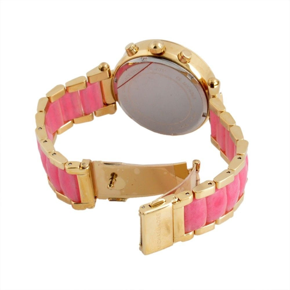  Shop Authentic Michael Kors Parker Gold Dial Two Tone Steel Strap Watch for Women - MK6363 - Luxxuri