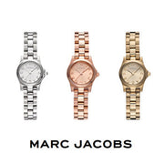  Shop Authentic Marc Jacobs Henry Dinky Gold Dial Gold Steel Strap Watch for Women - MBM3199 - Luxxuri