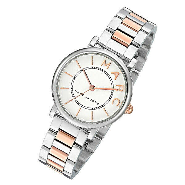  Shop Authentic Marc Jacobs Roxy White Dial Two Tone Steel Strap Watch for Women - MJ3553 - Luxxuri