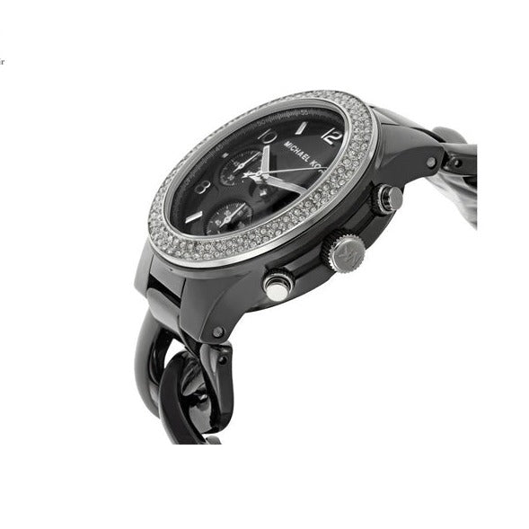  Shop Authentic Michael Kors Ceramic Black Dial Black Steel Strap Watch for Women - MK5388 - Luxxuri