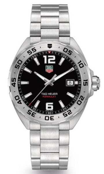  Shop Authentic Tag Heuer Formula 1 Quartz Black Dial Watch For Men - WAZ1112.BA0875 - Luxxuri