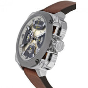  Shop Authentic Diesel BAMF Chronograph Beige Dial Brown Leather Strap Watch For Men - DZ7343 - Luxxuri