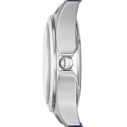  Shop Authentic Marc Jacobs Henry Skeleton Blue Dial Blue Leather Strap Watch for Women - MBM1337 - Luxxuri