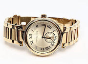  Shop Authentic Michael Kors Skylar Gold Dial Gold Steel Strap Watch for Women - MK5867 - Luxxuri