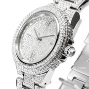  Shop Authentic Michael Kors Camille Crystal Pave Dial Silver Steel Strap Watch for Women - MK5869 - Luxxuri