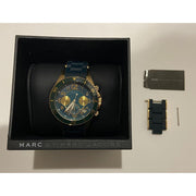  Shop Authentic Marc Jacobs Rock Chronograph Green Dial Green Silicone Strap Watch for Women - MBM2597 - Luxxuri