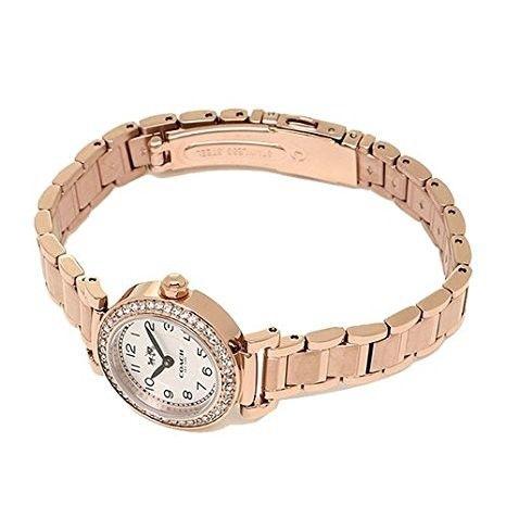 Coach Madison Crystals White Dial Rose Gold Steel Strap Watch For Women - 14502405