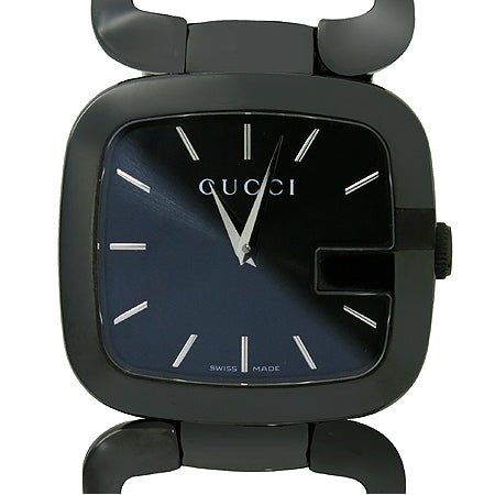  Shop Authentic Gucci G Gucci 125 G Series Bracelet Black Dial Watch For Women - YA125403 - Luxxuri