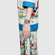  Shop Authentic Gucci Grip x Disney Quartz Silver Dial Silver Steel Strap Unisex Watch - YA157419 - Luxxuri
