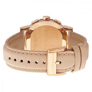  Shop Authentic Burberry The City Chronograph Rose Gold Dial Beige Leather Strap Watch For Women - BU9702 - Luxxuri