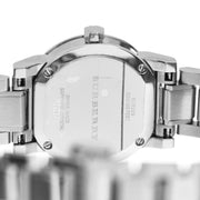  Shop Authentic Burberry The City Diamonds Silver Dial Silver Steel Strap Watch for Women - BU9229 - Luxxuri