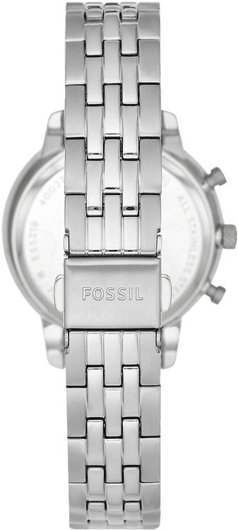  Shop Authentic Fossil Neutra Chronograph Silver Dial Silver Steel Strap Watch for Women - ES5217 - Luxxuri