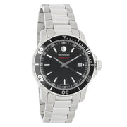  Shop Authentic Movado Series 800 Black Dial Silver Steel Strap Watch For Men - 2600135 - Luxxuri