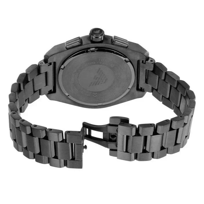  Shop Authentic Emporio Armani Analog Chronograph Blue Dial Silver Steel Strap Watch For Men - AR11561 - Luxxuri