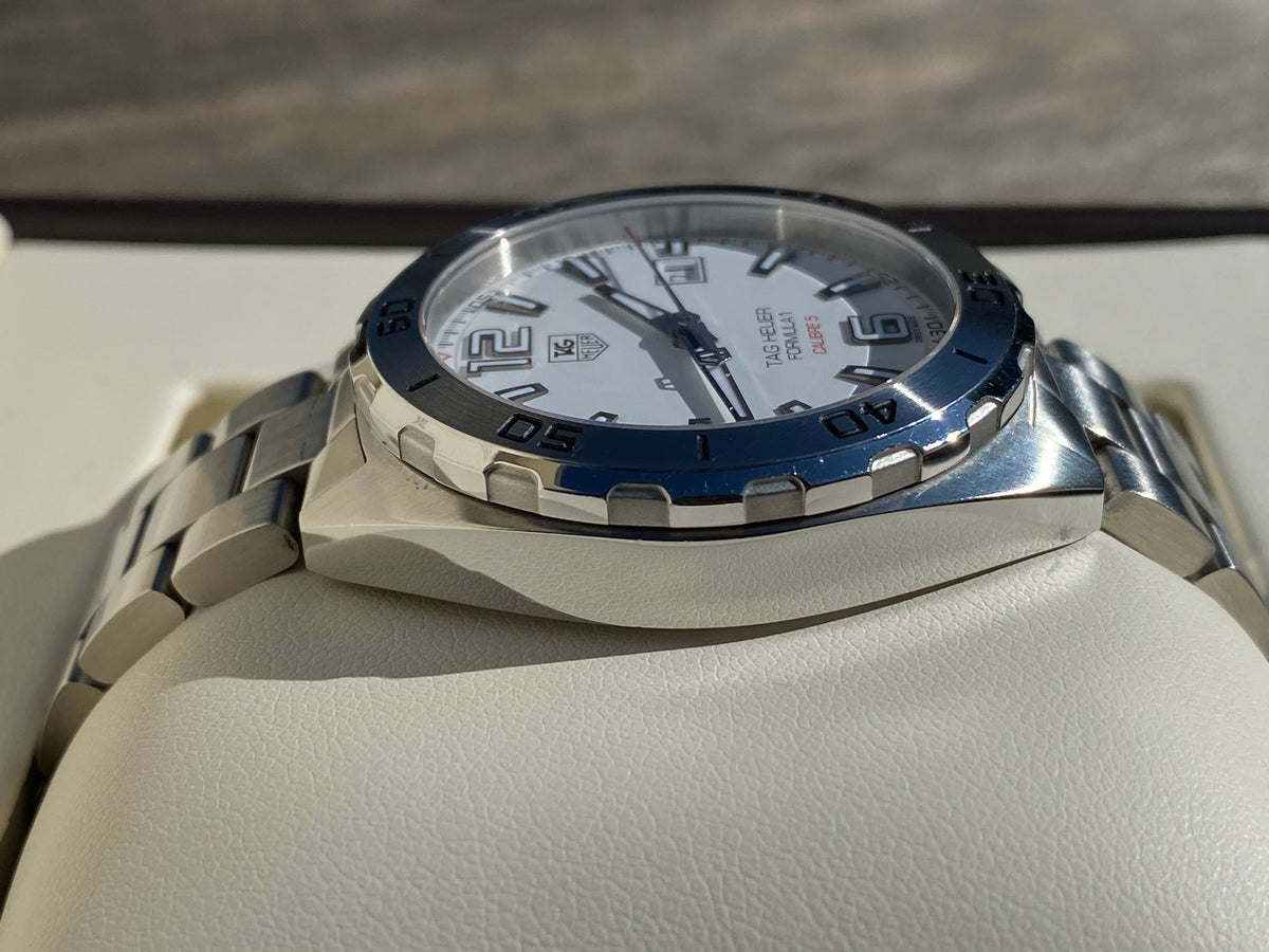  Shop Authentic Tag Heuer Formula 1 White Dial Watch for Men - WAZ2114.BA0875 - Luxxuri