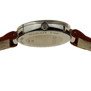  Shop Authentic Gucci Interlocking G Brown Dial Brown Leather Strap Watch For Men - YA133319 - Luxxuri