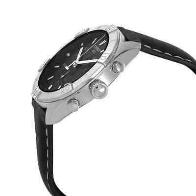  Shop Authentic Tissot PR 100 Sport Quartz Chronograph Black Dial Black Leather Strap Watch For Men - T101.617.16.051.00 - Luxxuri