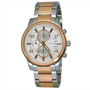  Shop Authentic Guess Exec Chronograph White Dial Two Tone Steel Strap Watch for Men - W0075G2 - Luxxuri