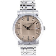  Shop Authentic Burberry Heritage Collection Rose Gold Dial Silver Steel Strap Watch for Men - BU1352 - Luxxuri