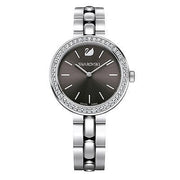  Shop Authentic Swarovski Daytime Rhinestone Grey Dial Silver Steel Strap Watch for Women - 5213681 - Luxxuri