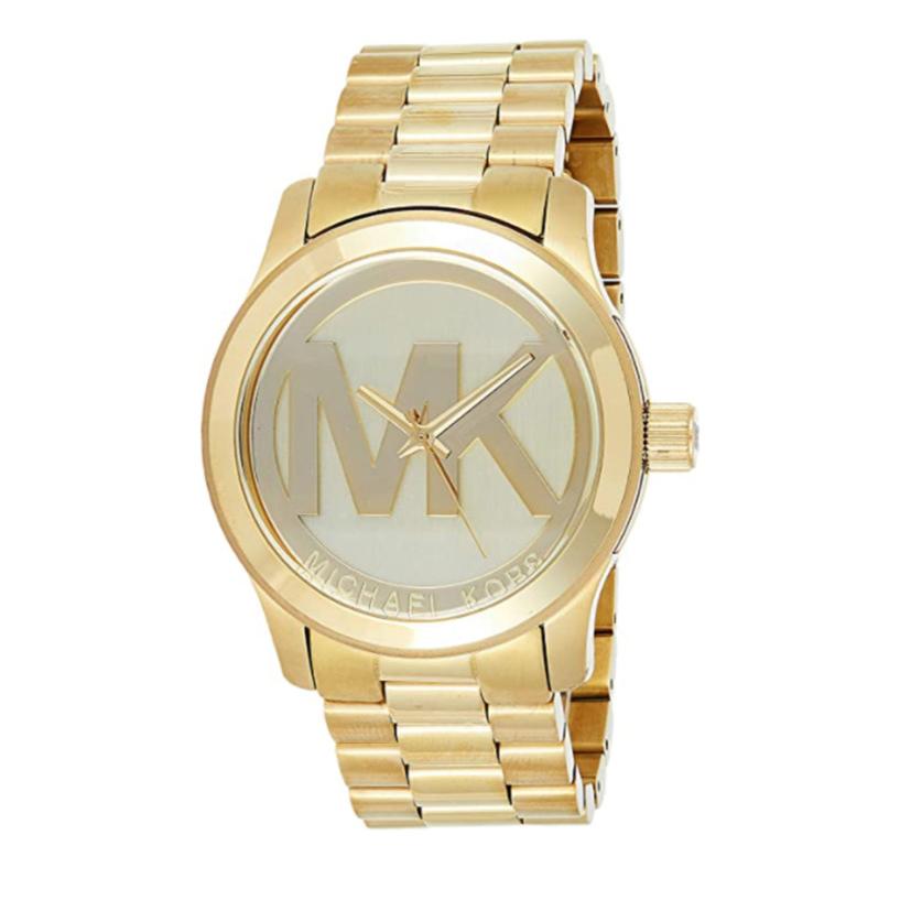  Shop Authentic Michael Kors Runway Gold Dial Gold Steel Strap Watch for Women - MK5473 - Luxxuri
