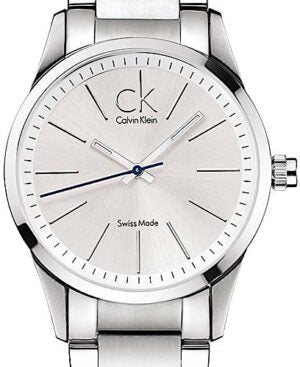  Shop Authentic Calvin Klein Bold Silver Dial Silver Steel Strap Watch for Men - K2246120 - Luxxuri