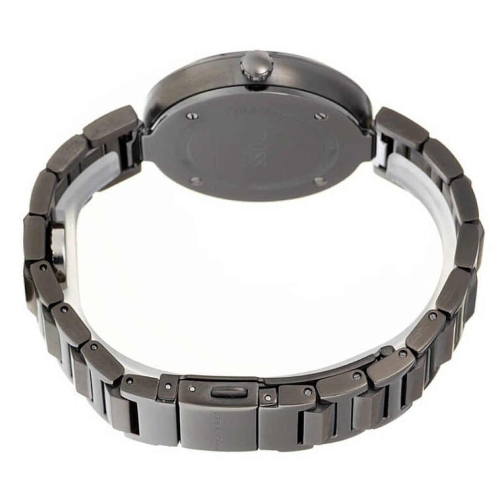  Shop Authentic Hugo Boss Allusion Quartz Grey Dial Grey Steel Strap Watch For Men - 1502416 - Luxxuri