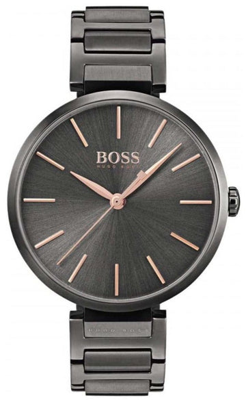  Shop Authentic Hugo Boss Allusion Quartz Grey Dial Grey Steel Strap Watch For Men - 1502416 - Luxxuri