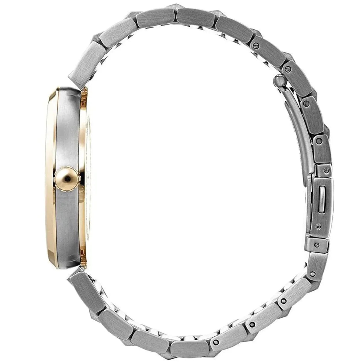  Shop Authentic Hugo Boss Allusion Quartz Silver Dial Two Tone Steel Strap Watch For Women - 1502417 - Luxxuri