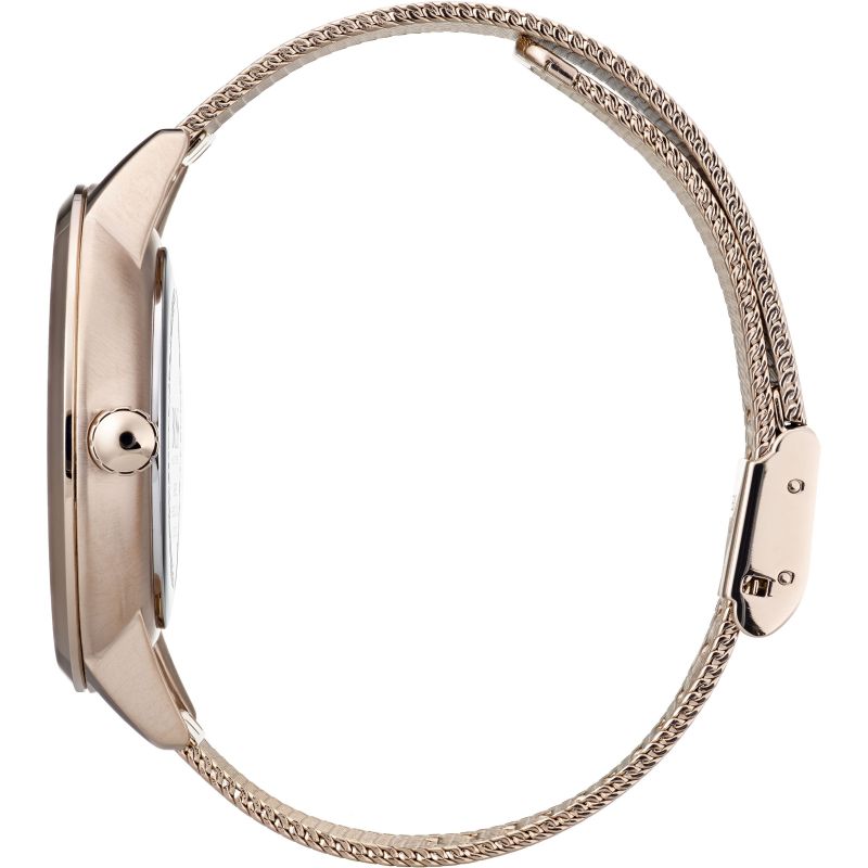  Shop Authentic Hugo Boss Symphony Grey Dial Gold Mesh Bracelet Watch for Women - 1502424 - Luxxuri