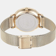  Shop Authentic Hugo Boss Infinity Gold Dial Gold Mesh Bracelet Watch for Women - 1502520 - Luxxuri