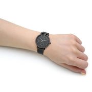  Shop Authentic Hugo Boss Infinity Black Dial Black Mesh Bracelet Watch for Women -1502521 - Luxxuri
