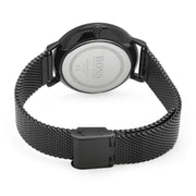  Shop Authentic Hugo Boss Infinity Black Dial Black Mesh Bracelet Watch for Women -1502521 - Luxxuri